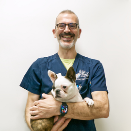 Ivan Berton Front Office Manager dell'Ospedale degli Animali